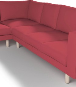Norsborg poťah na rohovú sedačku - 5 os. farba produktu červená látka zapletaná