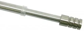 Vitrážna tyčka 10 mm Valec ušľachtilá oceľ, 40 - 65 cm