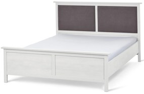 Posteľ s čalúneným čelom, cca 160 x 200 cm