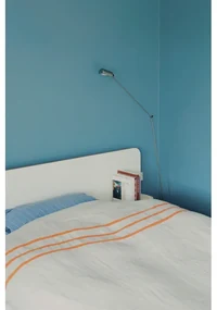 Ľanový obrus / deka Usva 150x260, ľan-oranžový