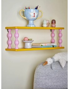 Žltá poschodová detská polica 60 cm Bibiola – Bloomingville Mini