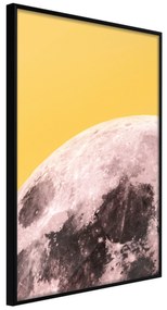 Artgeist Plagát - Sunny Moon [Poster] Veľkosť: 40x60, Verzia: Čierny rám s passe-partout