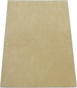 BE Koberec Zurich 1903 YELLOW – žltý obdĺžnikový Rozmer: 160x230 cm