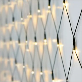 LED Vonkajší vianočný záves 320xLED/230V 3x1,5 m IP44 teplá biela