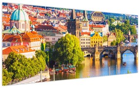 Obraz - Praha (120x50 cm)