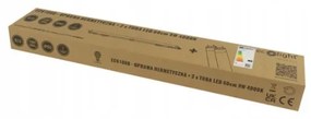 ECOLIGHT Hermetické svietidlo 60cm + 2x LED trubica neutrálna biela - SET