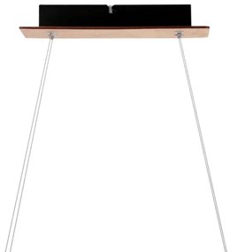 Drevený LED luster na lankách SENTO LED/19W/230V