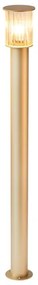 Argon 8754 - Vonkajšia lampa NORFOLK 1xE27/15W/230V IP44 124cm zlatá