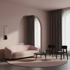 Toolight Toolight, LED nástenné svietidlo 4W, 1000lm, 4000K, APP1798-W, čierna matná, OSW-08979