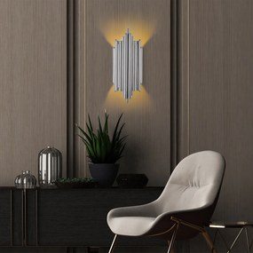 Nástěnná lampa Reis chrom