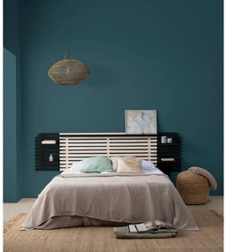 Čelo postele z borovicového dreva 240x62 cm Dimas – Marckeric