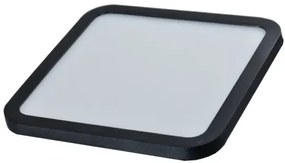 Bodové svetlo Slim 22 Square 4000K Ip44 čierne do sadrokartonu