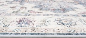 TA Koberec JZ-1205A FLANNEL PRINTED Sivý Obdĺžnikový Rozmer: 80x150 cm