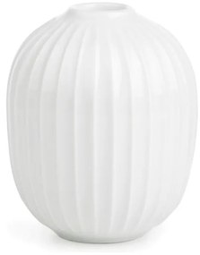 Biely porcelánový svietnik Kähler Design Hammershoi, výška 10 cm