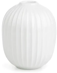 Biely porcelánový svietnik Kähler Design Hammershoi, výška 10 cm