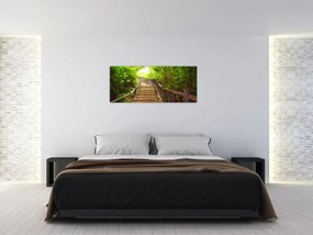 Obraz - Schody v prírode (120x50 cm)