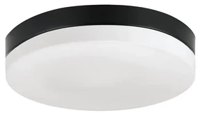 Prezent 67114 - Kúpeľňové stropné svietidlo PILLS 1xE27/60W/230V IP44 čierna 67114