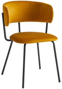 Stolička Brianna Davis 11088 žltá