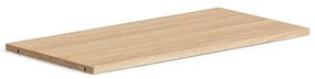 Polica pre knižnicu QBUS, 760x378 mm, 1 ks, dub