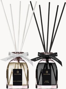 Osemuholníkové difúzory v darčekovom balení (Wild Lavender, Amber & Thyme), 2 ks