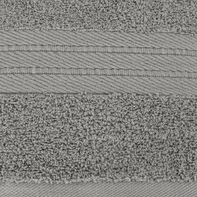 BAVLNENÝ UTERÁK KAYA 50X90 CM STRIEBORNÁ