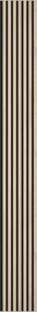 Mexen Lam-F, akustické stenové lamely 275 × 31,5 cm, filc 6 mm, dub perlový, S105-275317-2812-058