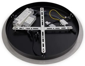 Ideal Lux - LED Luster na lanku UMILE LED/55W/230V pr. 60 cm CRI 90 mosadz/biela