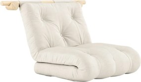 Ľanové kreslo v prírodnej farbe Hooked – Karup Design