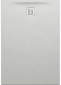 LAUFEN Pro obdĺžniková sprchová vanička z materiálu Marbond, odtok na kratšej strane, 1300 x 900 x 42 mm, svetlá šedá, H2159580770001
