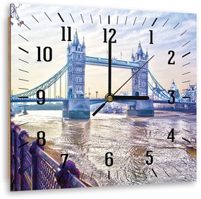 Gario Hodiny na stenu London Bridge Rozmery: 40 x 40 cm