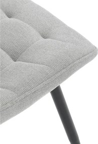 Jedálenská stolička sivá HC-462 SIL2
