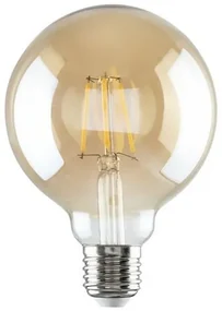 Rabalux Dekoratívna LED filament žiarovka, jantárová, E27, G95, 5,4 W, 510lm