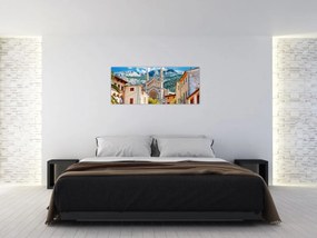 Obraz - Sóller, Mallorca (120x50 cm)