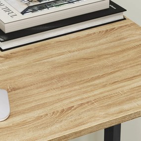 AKCIA Písací stôl ZARIMO skladací 80x40 cm, dub sonoma II. akosť