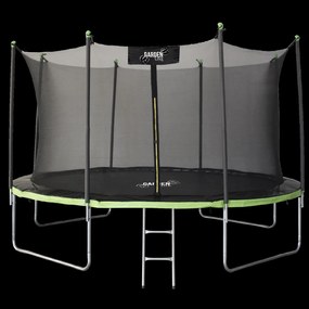 12FT 374 CM TRAMPOLÍNA S REBRÍKOM A VNÚTORNOU SIETOU *4286