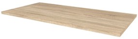 Mereo, Mereo Kúpeľňová doska na skrinku 162 cm, Multidecor, Dub Bardolino, MER-CN799D162DBAR