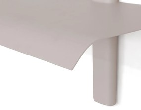 Sivo-béžová poschodová kovová polica 60 cm Hola – Spinder Design