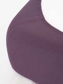 Jersey plachta s elastanom Deluxe 140 × 200 cm – ametystová