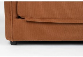 Oranžovohnedé kreslo Jopie – White Label