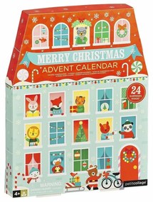 Petit Collage Vianočný adventný kalendár