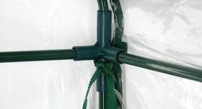 GARDEN LINE Záhradný skleník s policami PVC fólia 69 x 49 x 160 cm TUN0426