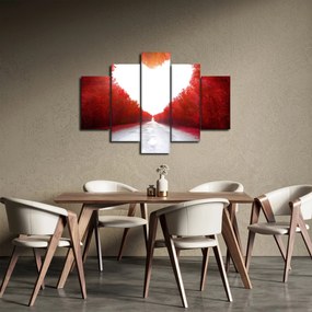 Obraz - Cesta k láske (150x105 cm)
