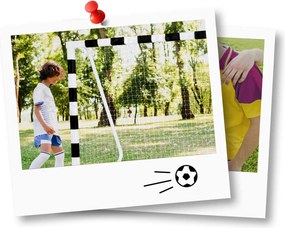 Neo-Sport Futbalová bránka 300 x 160 x 90 cm NS-460 čiernobiela