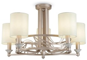 Maytoni H004CL-05BG - Prisadený luster VITTORIA 5xE14/40W/230V