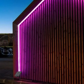 LED RGB Stmievateľný solárny pásik LED/1,2W/3,7V IP67 5m