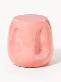 Okrúhly keramický pomocný stolík Currents