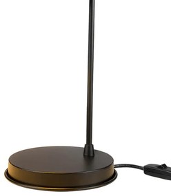 ONLI - Stolná lampa ISTANBUL 1xE27/22W/230V 50 cm čierna