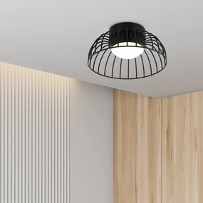 LED stropné svietidlo BETSY LED/12W/230V pr. 25 cm čierne