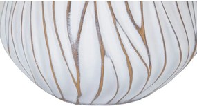 Béžová stolová lampa s textilným tienidlom (výška 48 cm) Honduras – Mauro Ferretti