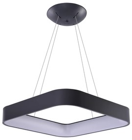 Moderný luster Solvent S 80 sivé s diaľkovým ovládačom
